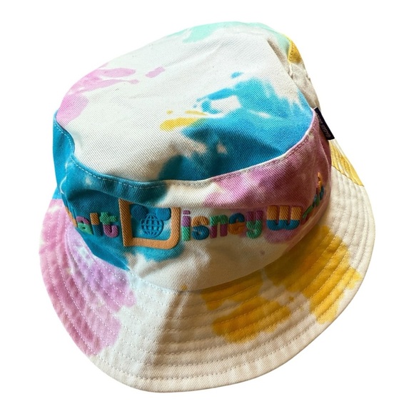 Disney Parks WDW Spirit Jersey Tie-Dye Walt Disney World Retro Bucket Hat - Picture 1 of 8
